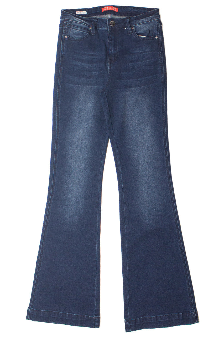 Mid Rise Flare Jeans