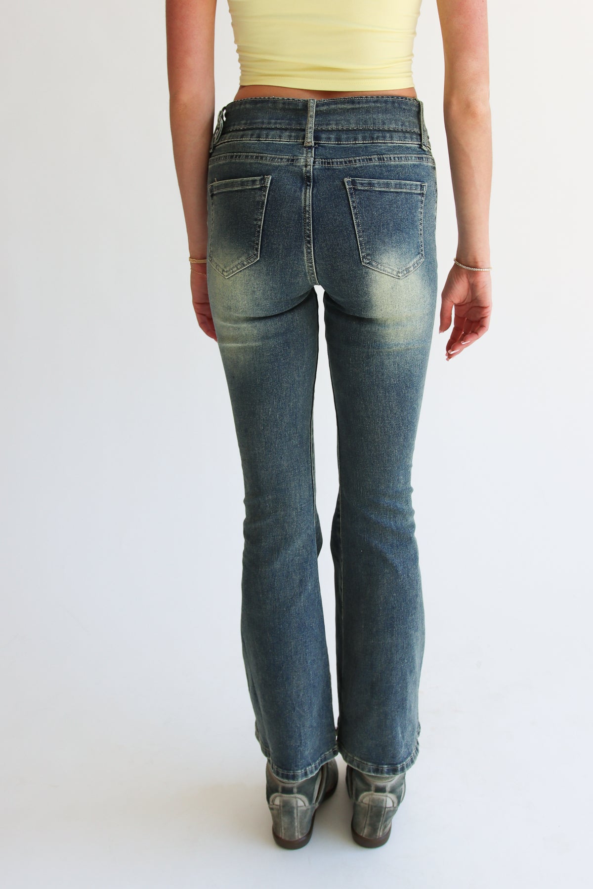 Miss 2001 Belted Flares