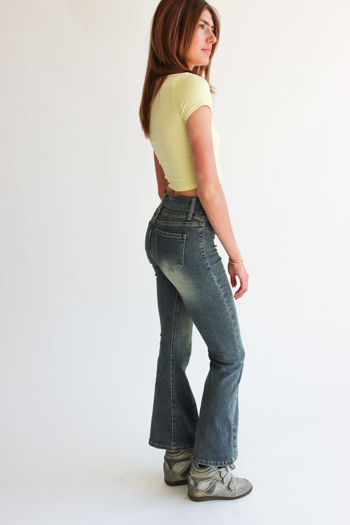 Miss 2001 Belted Flares