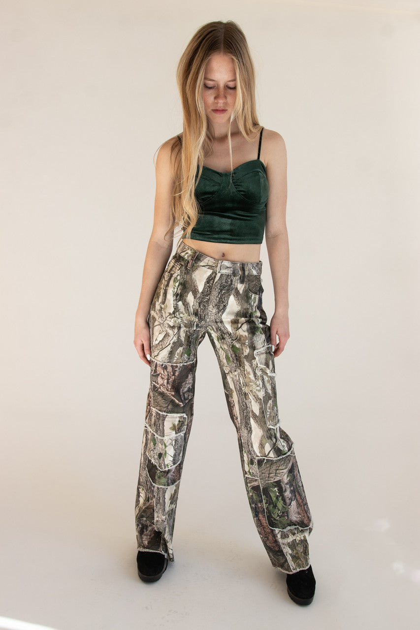 Patchwork Woodland Camo Jeans – Ragstock