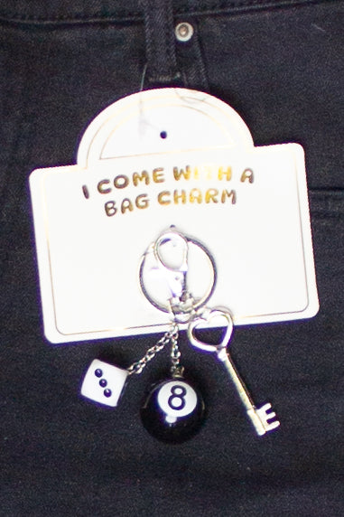 Barrel Leg Jeans With Charm