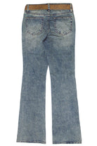 Western Belt Bootleg Jeans