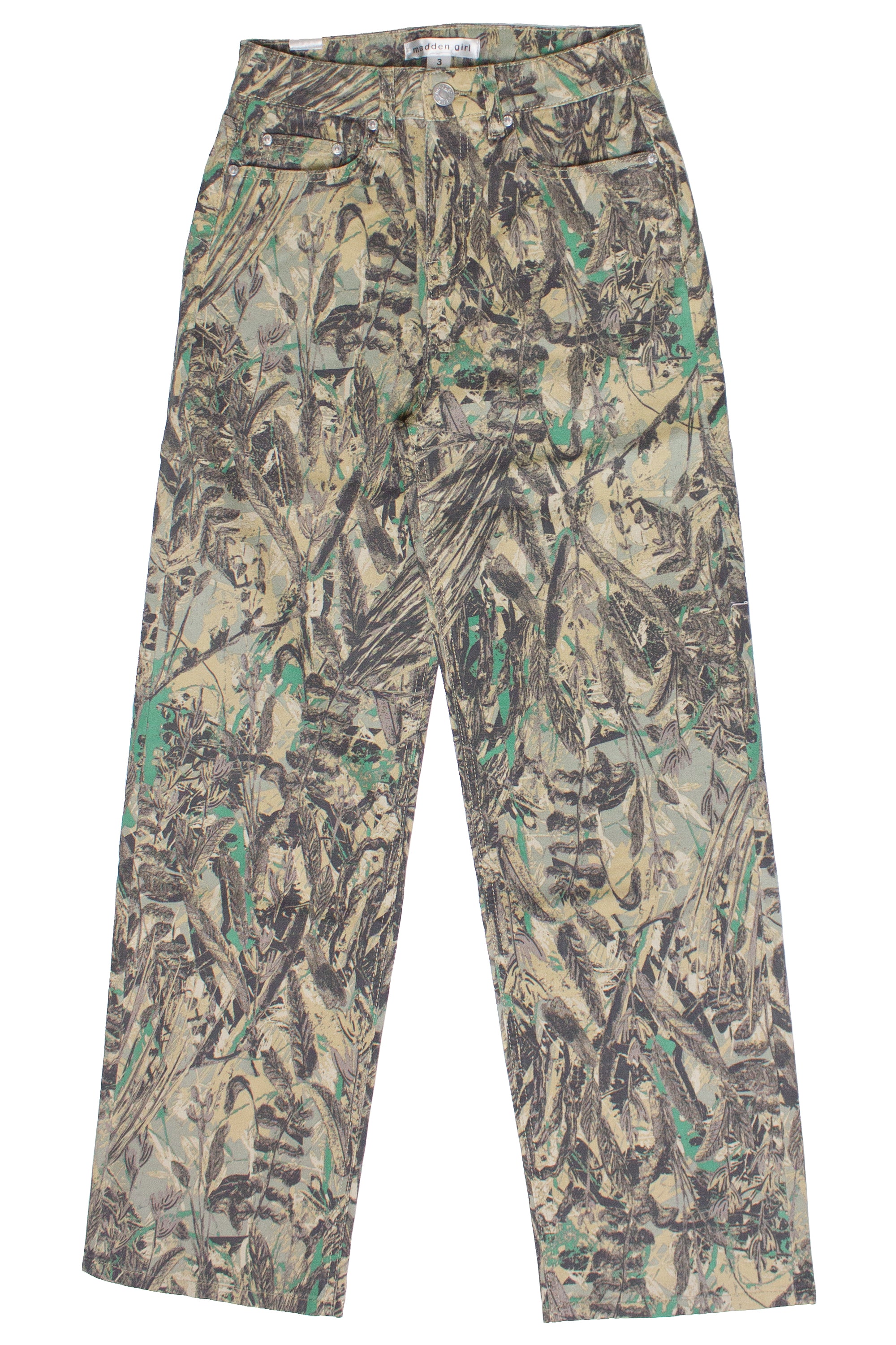 Printed Woodland Camo Jeans