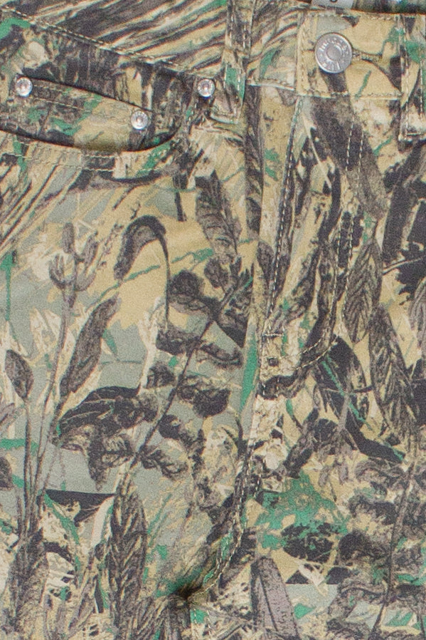 Printed Woodland Camo Jeans