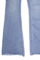 Scarf Belt Flare Jeans