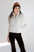 Reversible Sherpa Puffer Vest