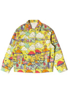 Mushroom Village Printed Denim Jacket