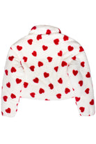 Fuzzy Heart Jacket
