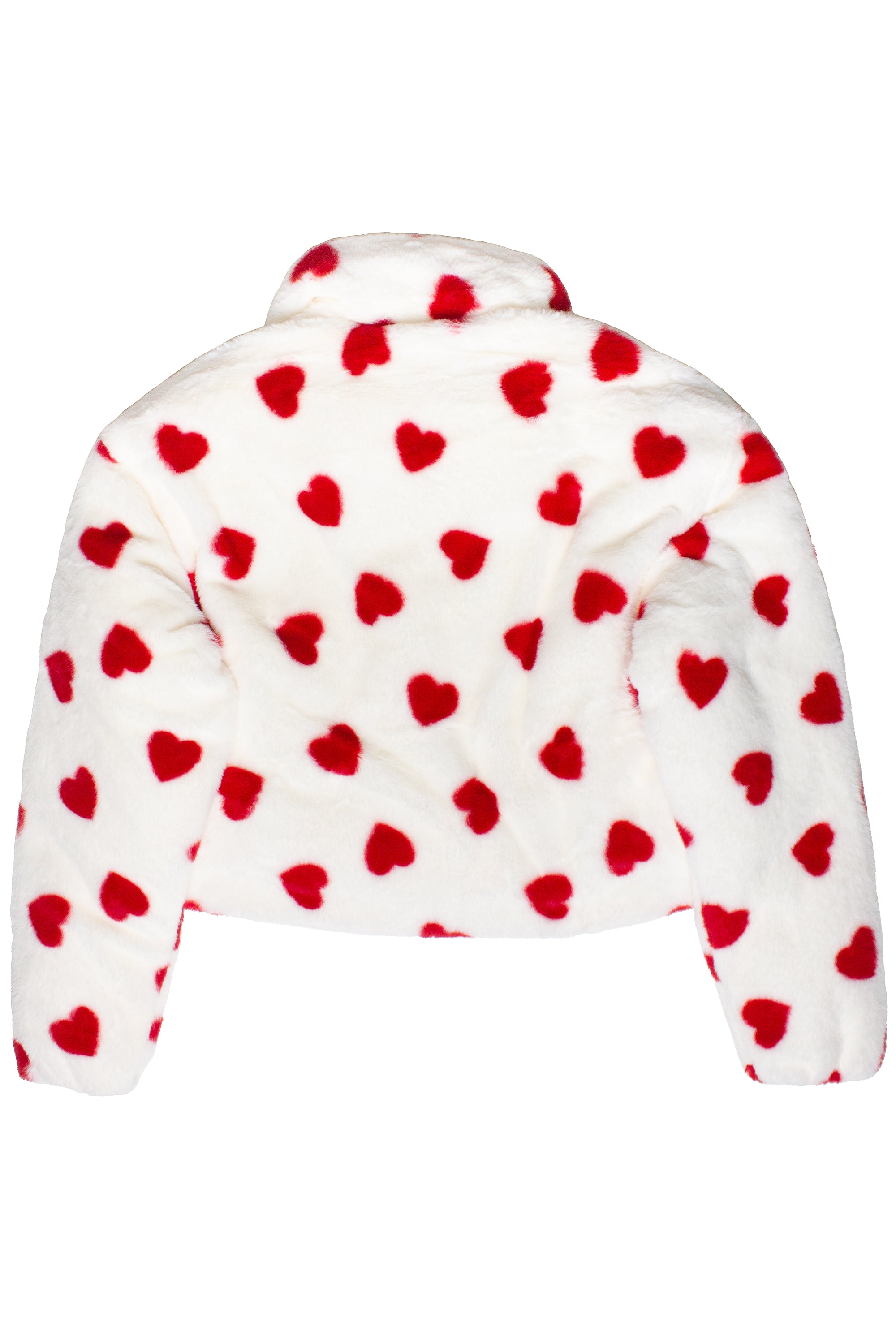 Fuzzy Heart Jacket