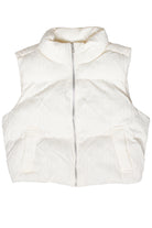 Sweater Knit Puffer Vest