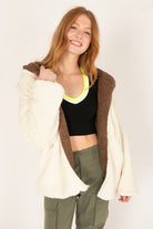 Two Tone Teddy Jacket