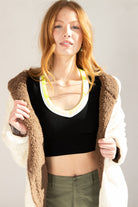 Two Tone Teddy Jacket