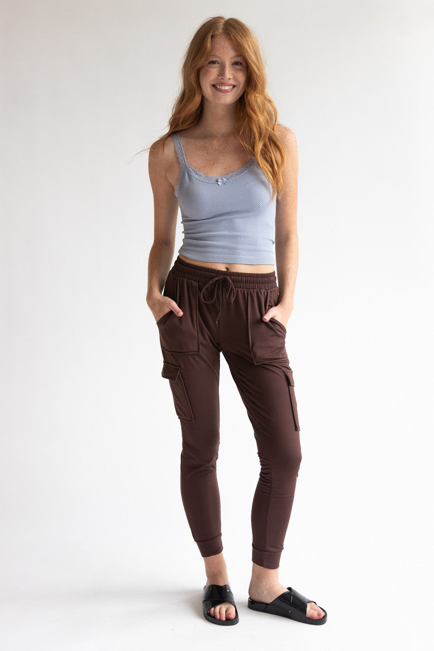 Lined Cargo Joggers