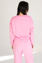 Drawstring Crop Sweatshirt