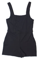 Square Neck Biker Romper