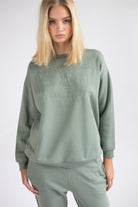 Wellness Club Embroidered Sweatshirt