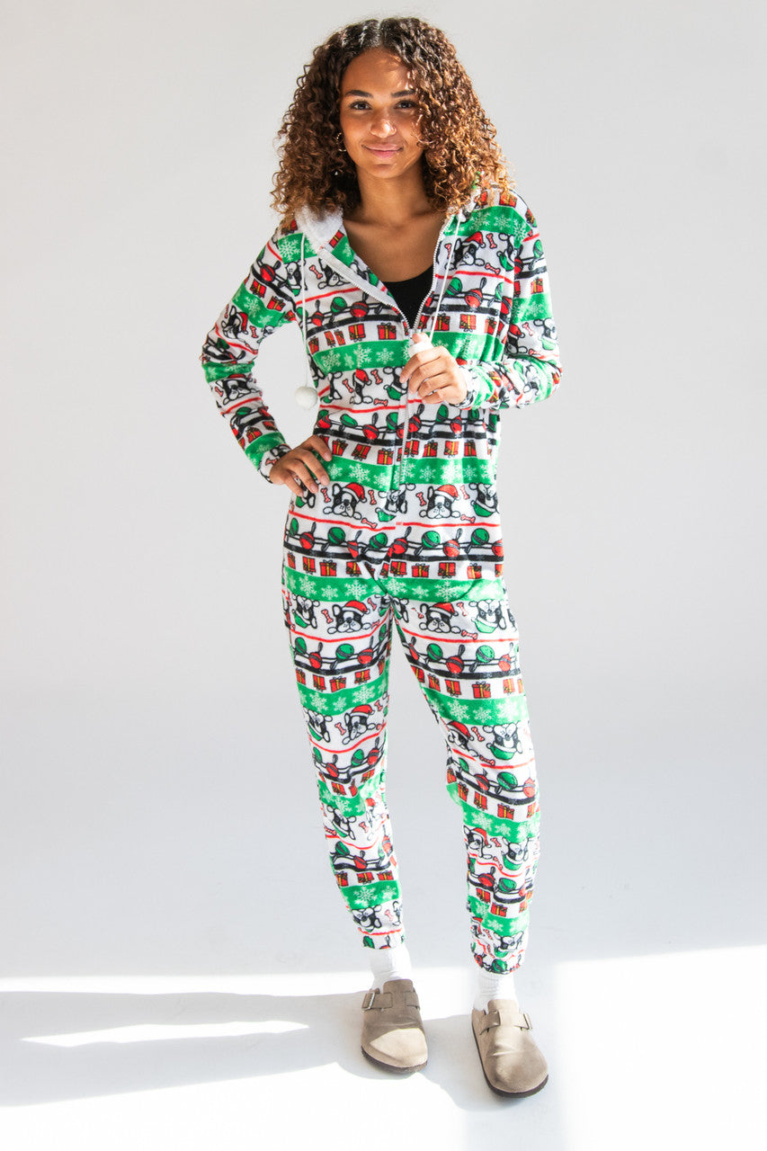 Puppy Christmas Onesie
