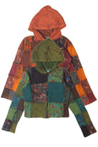 Mushroom Patchwork Hoodie
