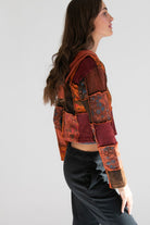 Mushroom Patchwork Hoodie