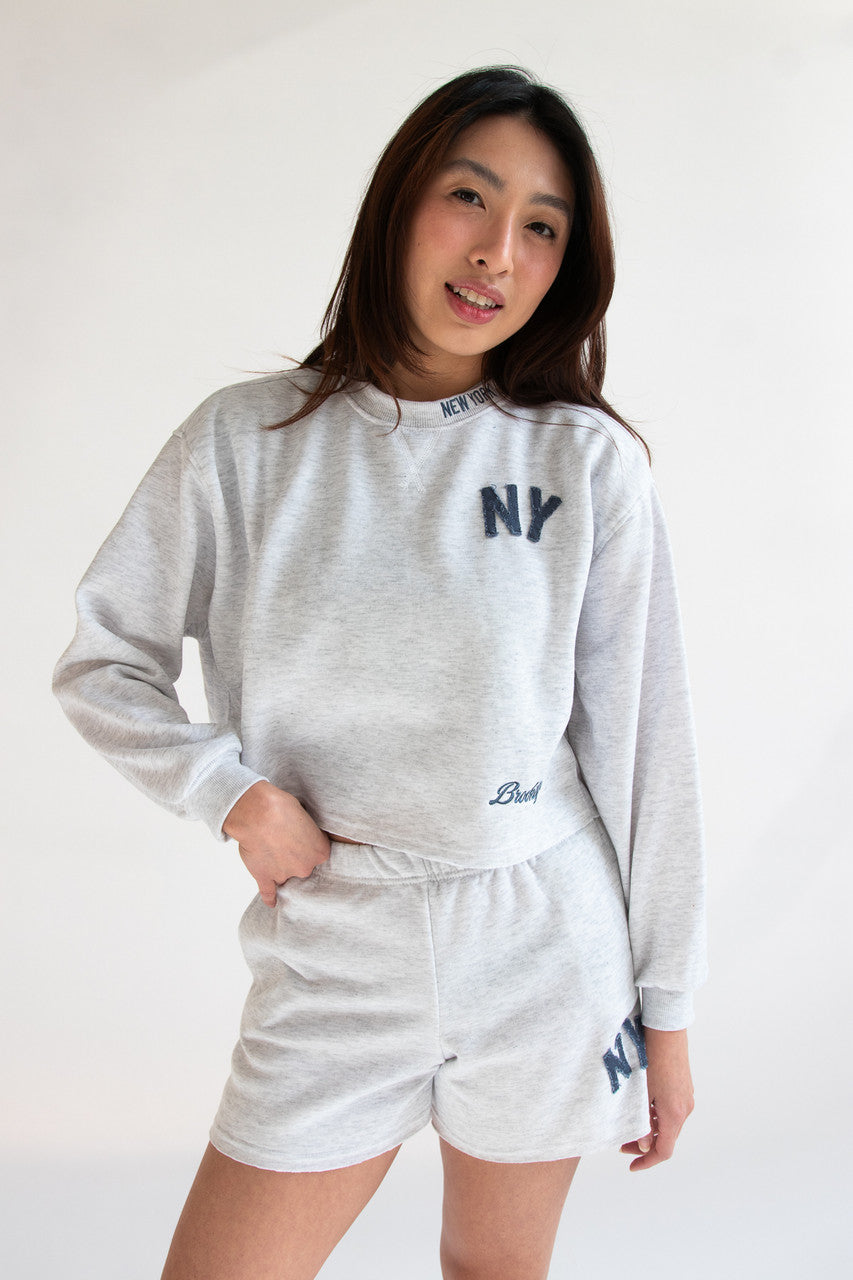 Embroidered New York Sweatshirt