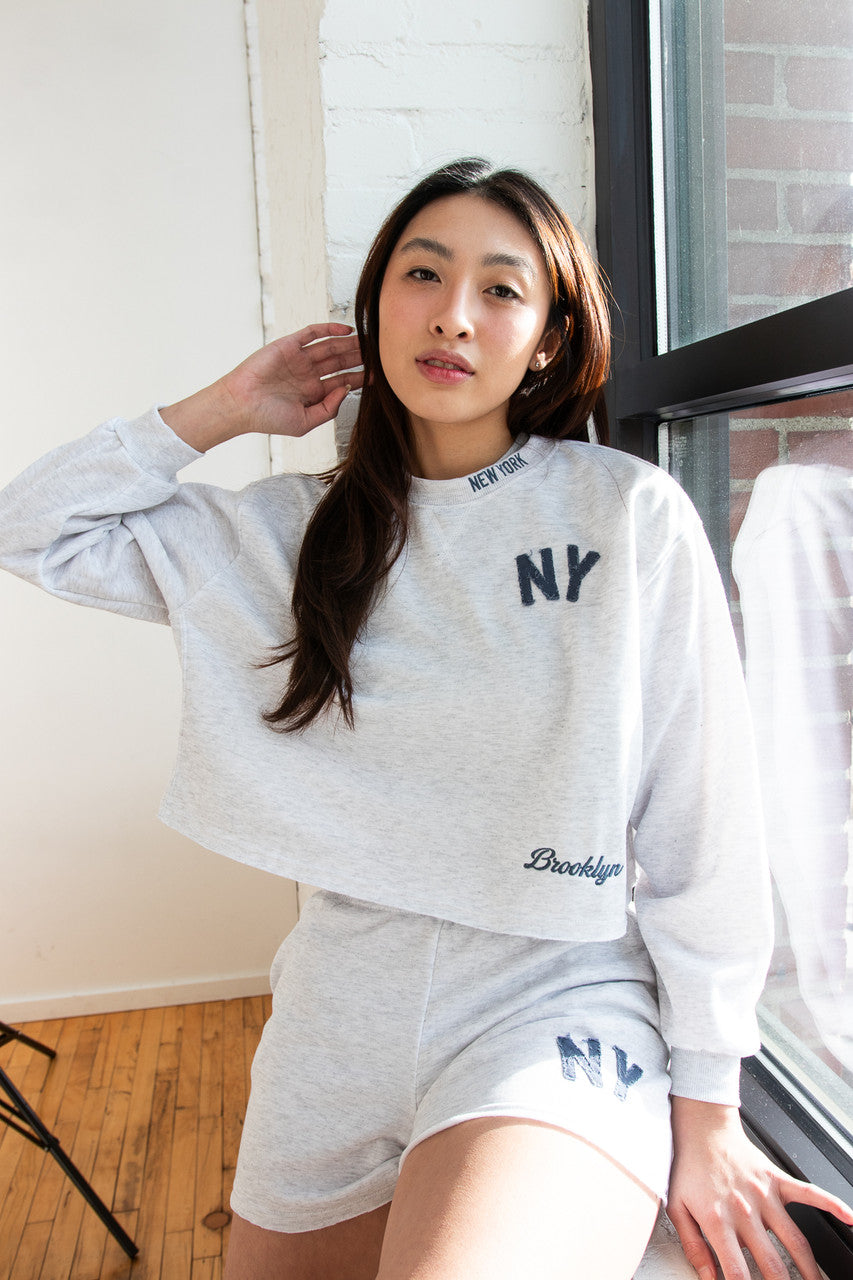 Embroidered New York Sweatshirt