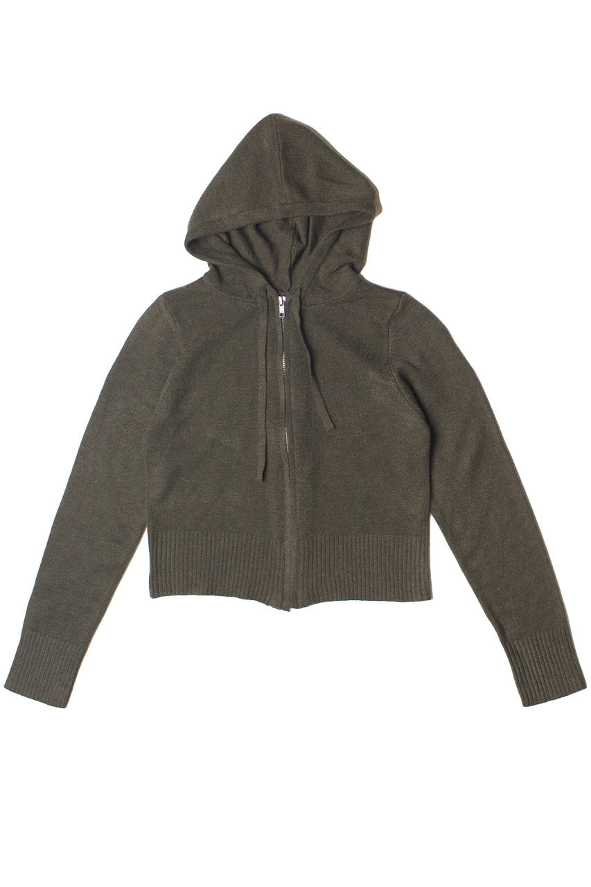 Soft Knit Zip Up Hoodie