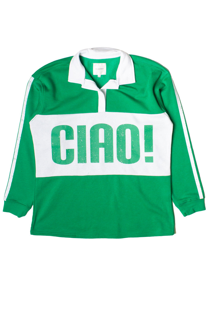 Ciao! Oversized Rugby Sweatshirt