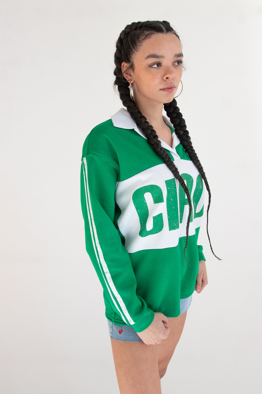 Ciao! Oversized Rugby Sweatshirt