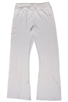 Pinstripe Wide Leg Lounge Pants - Sage