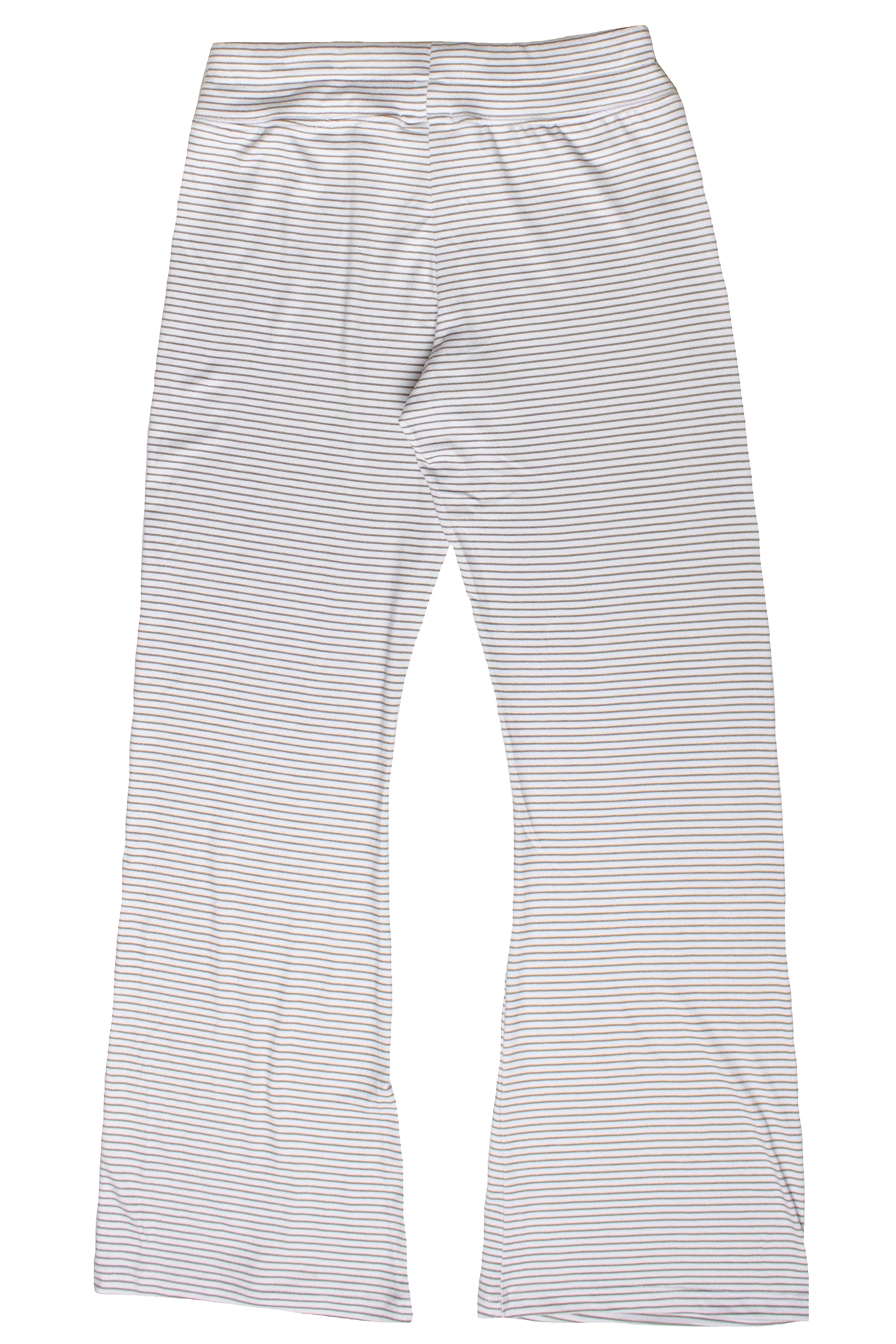 Pinstripe Wide Leg Lounge Pants - Sage