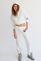 Cherries Cropped Hoodie