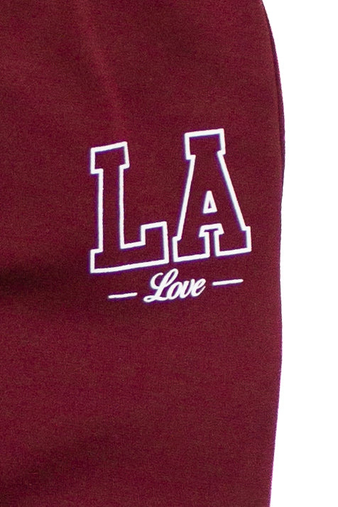 City Style Sweatpants - Red/LA