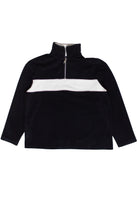 Polar Fleece Quarter Zip Sweatshirt - Black