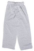 Rolled Top Wide Leg Sweatpants - Gray