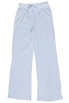Waffle Knit Lounge Pants - Light Blue