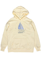 Nautical Patch Hoodie - Yellow/Sailboat