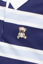 Embroidered Bear Rugby Lightweight Sweatshirt