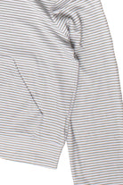 Lightweight Pinstripe Zip Up Hoodie - Sage