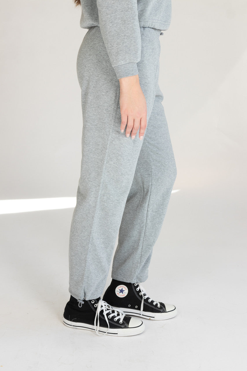 Seamed Drawstring Sweatpants