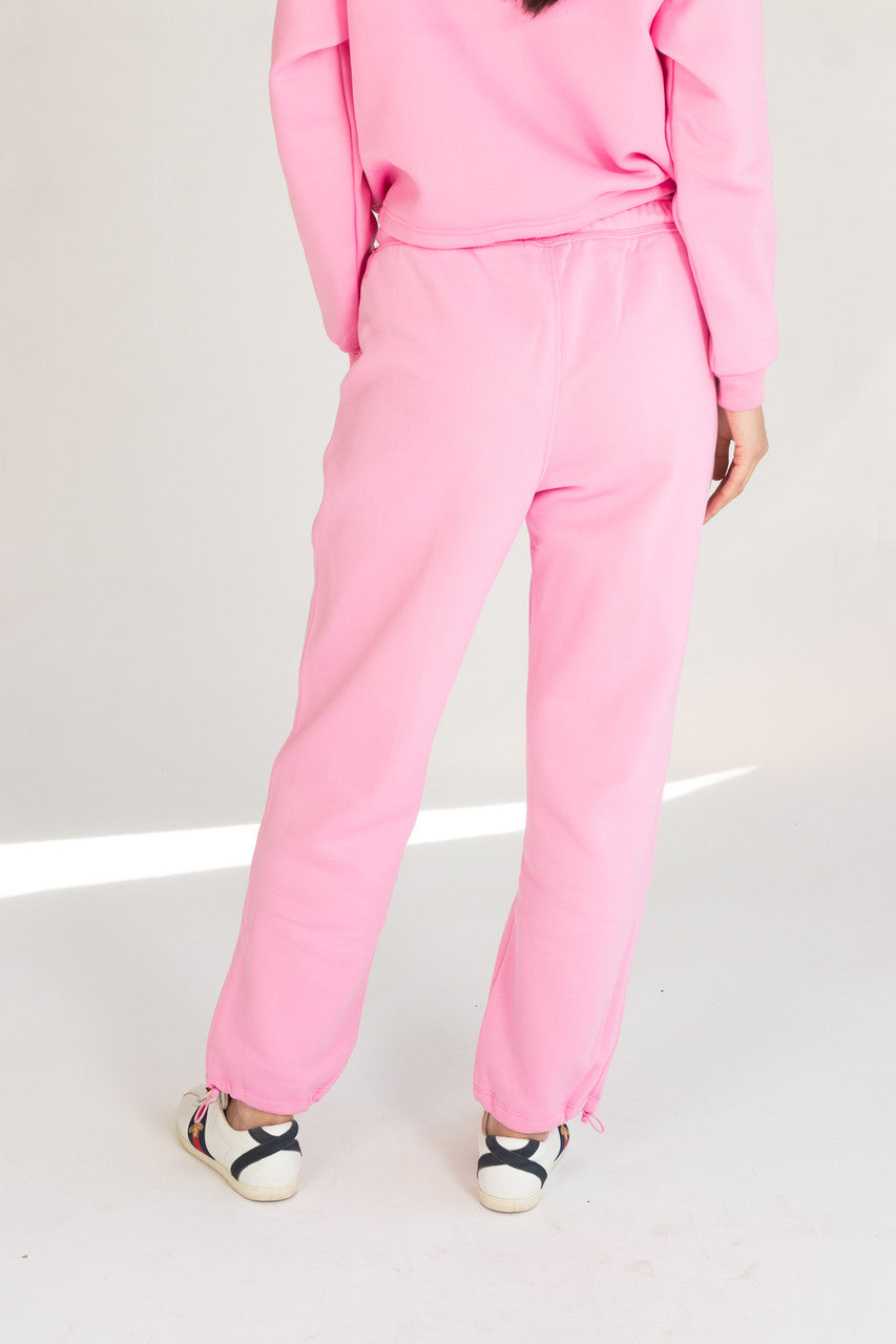 Seamed Drawstring Sweatpants