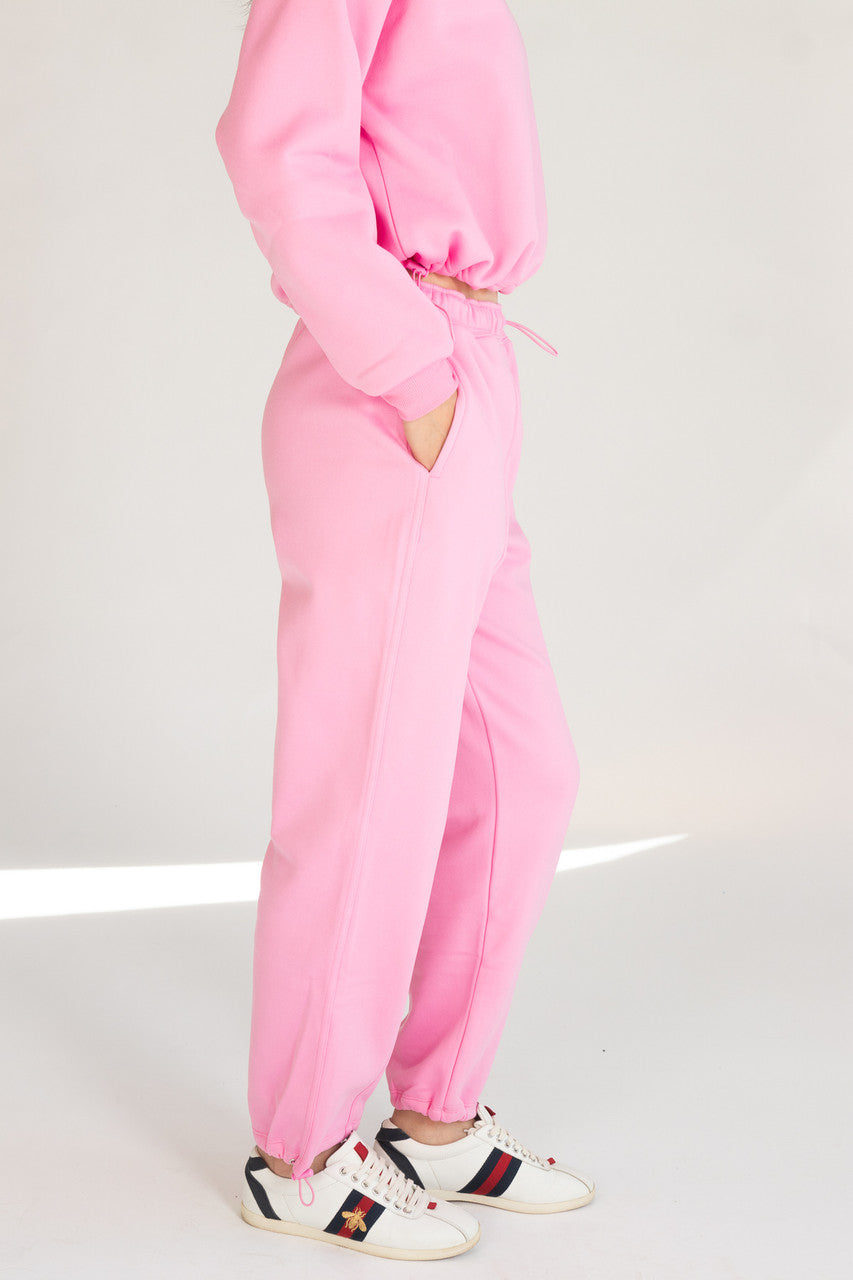 Seamed Drawstring Sweatpants