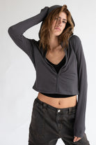 Fleece Lined Zip Up Hoodie