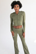 Fleece Lined Zip Up Hoodie