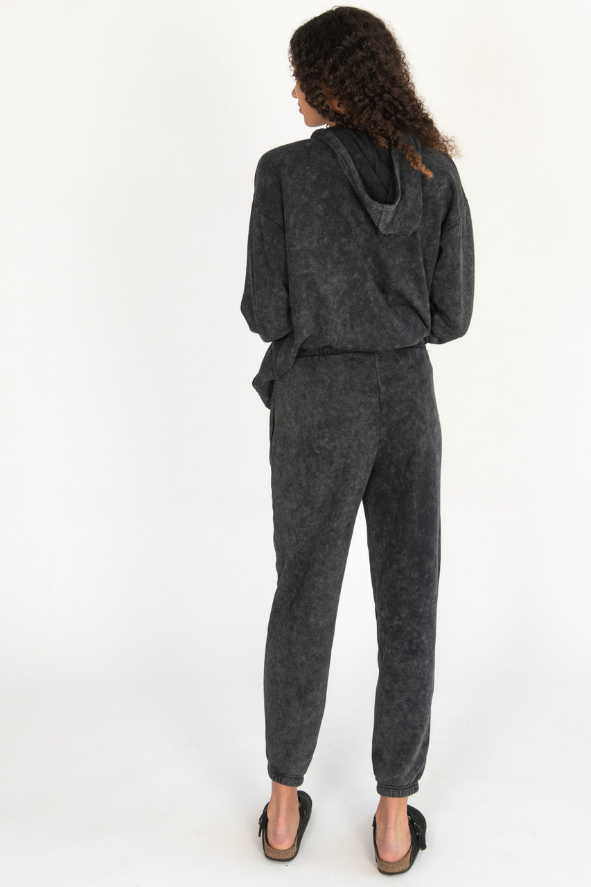 Stone Washed Boyfriend Joggers