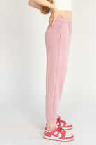 Stone Washed Boyfriend Joggers