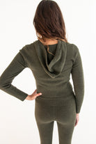 Soft Knit Zip Up Hoodie