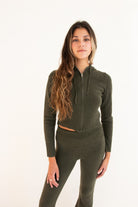 Soft Knit Zip Up Hoodie