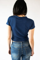 Denim Patch T-Shirt