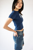 Denim Patch T-Shirt