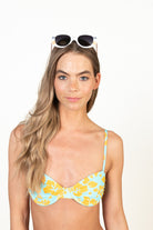 Hibiscus Bikini Top